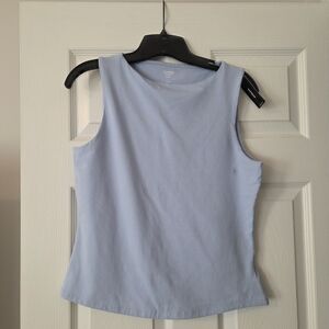 Light Blue Sleeveless Top